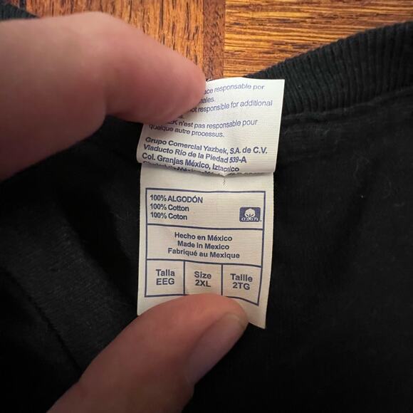 Keith Urban Light The Fuse 2014 High Roller Las Vegas Black Smoke Shirt 2XL - Picture 10 of 10